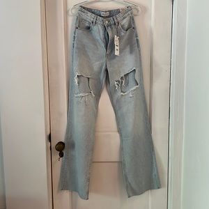 Zara wide leg jeans